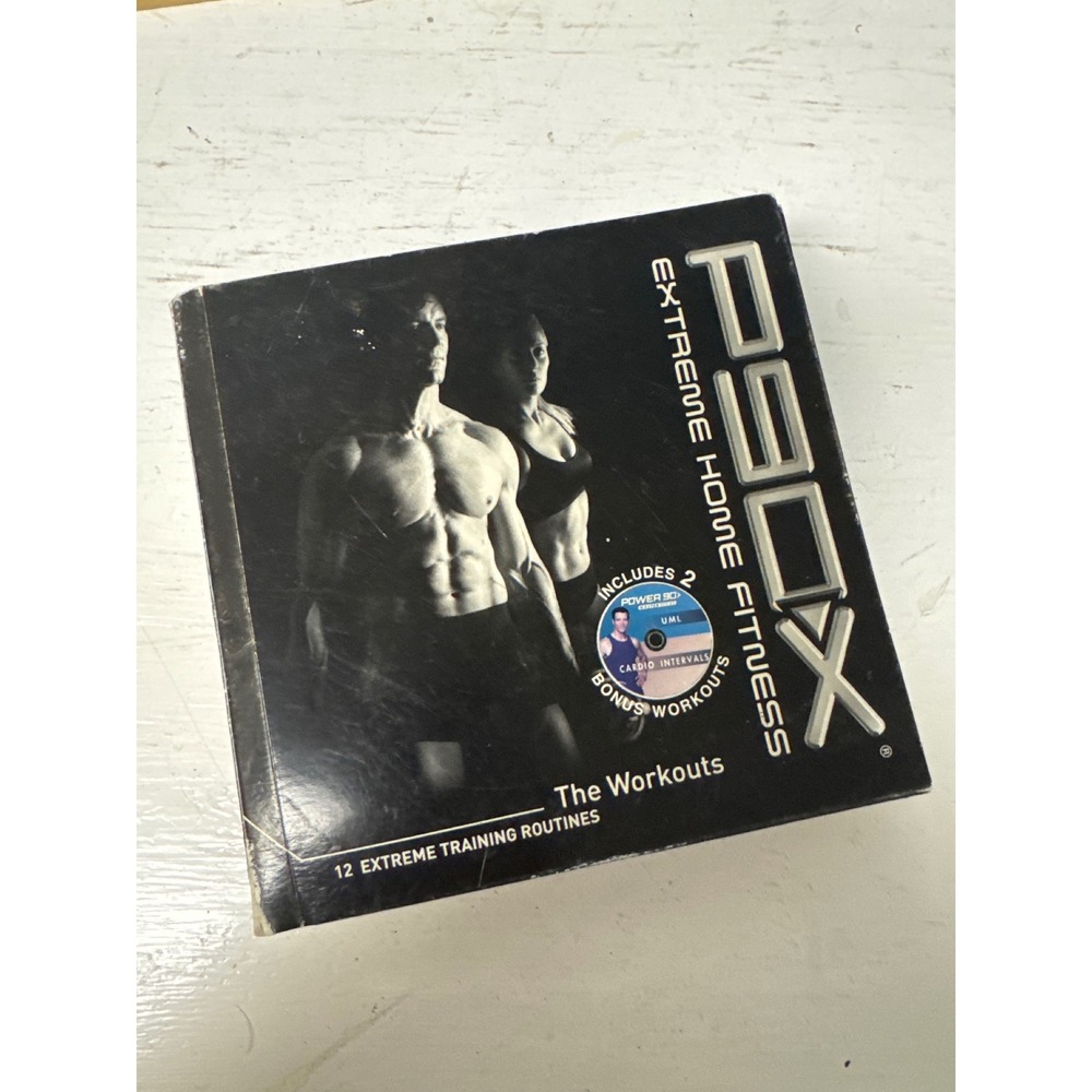 P90X Extreme Home Fitness The Workouts‎ 12 Training Routines Tony Horton DVD Set